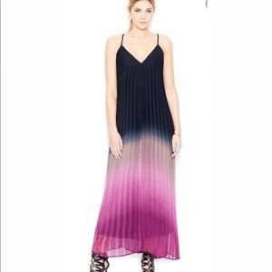 Bar III ombré maxi dress